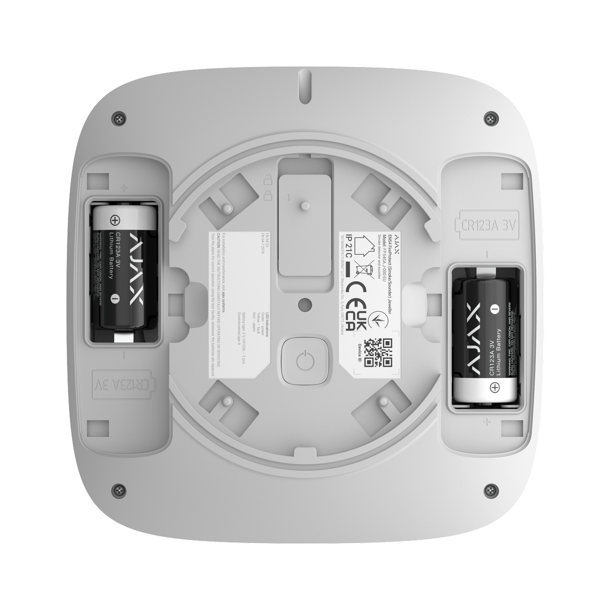 Ajax EN54 FireProtect (Smoke/Sounder) (8EU) ASP white