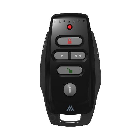 REM25M Black 868MHz 8-Button Remote