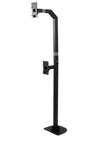 Force and Safety Sloupek pro instalaci dvojitý, 108 a 192cm