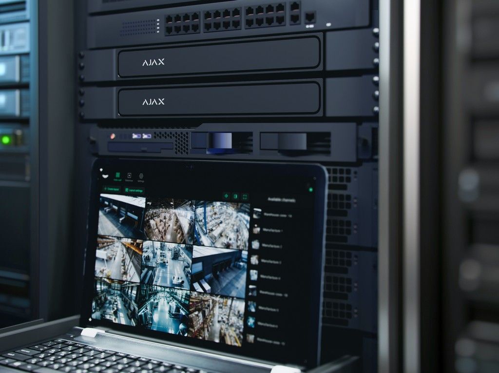 Ajax Superior NVR H2DAI8PAC (8ch) (8EU) ASP black