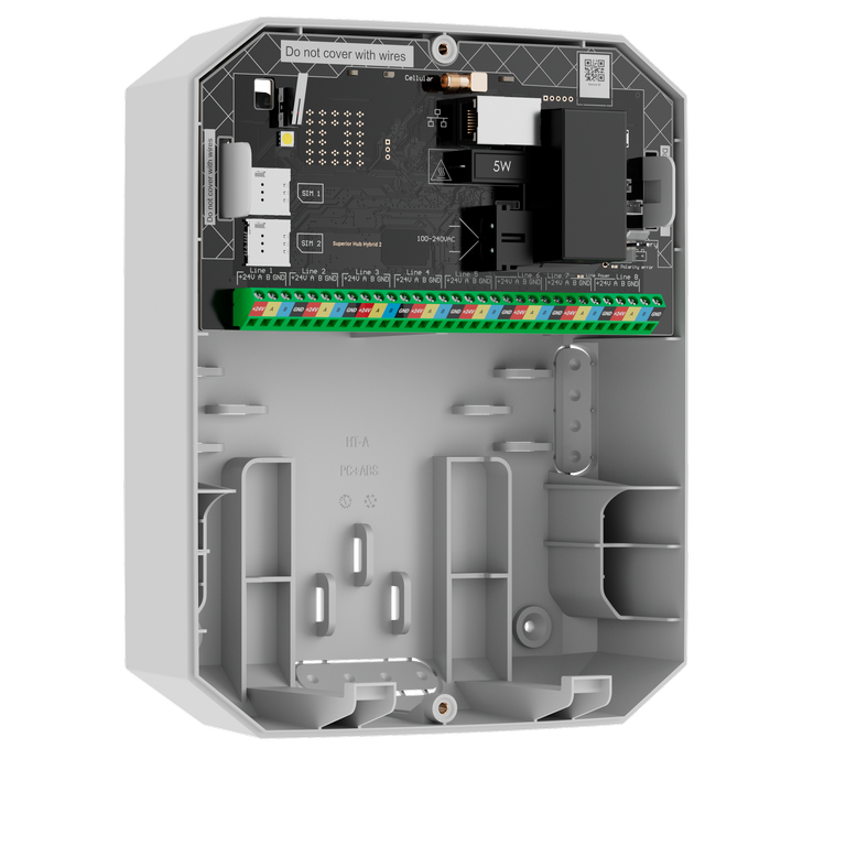 Ajax Superior Hub Hybrid 2 (8EU/ECG) ASP white