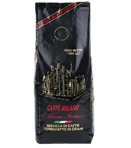 Caffe Milano Black 1 Kg zrnková káva