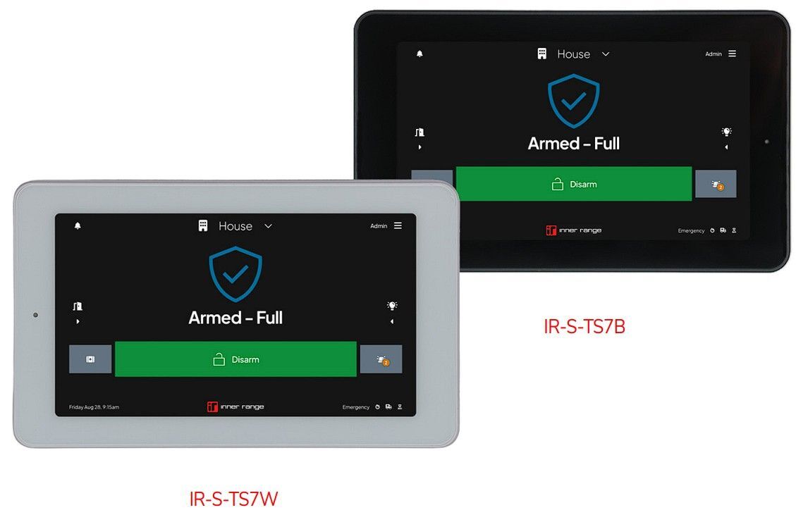 IR-S-TS7W 7" Touchscreen White