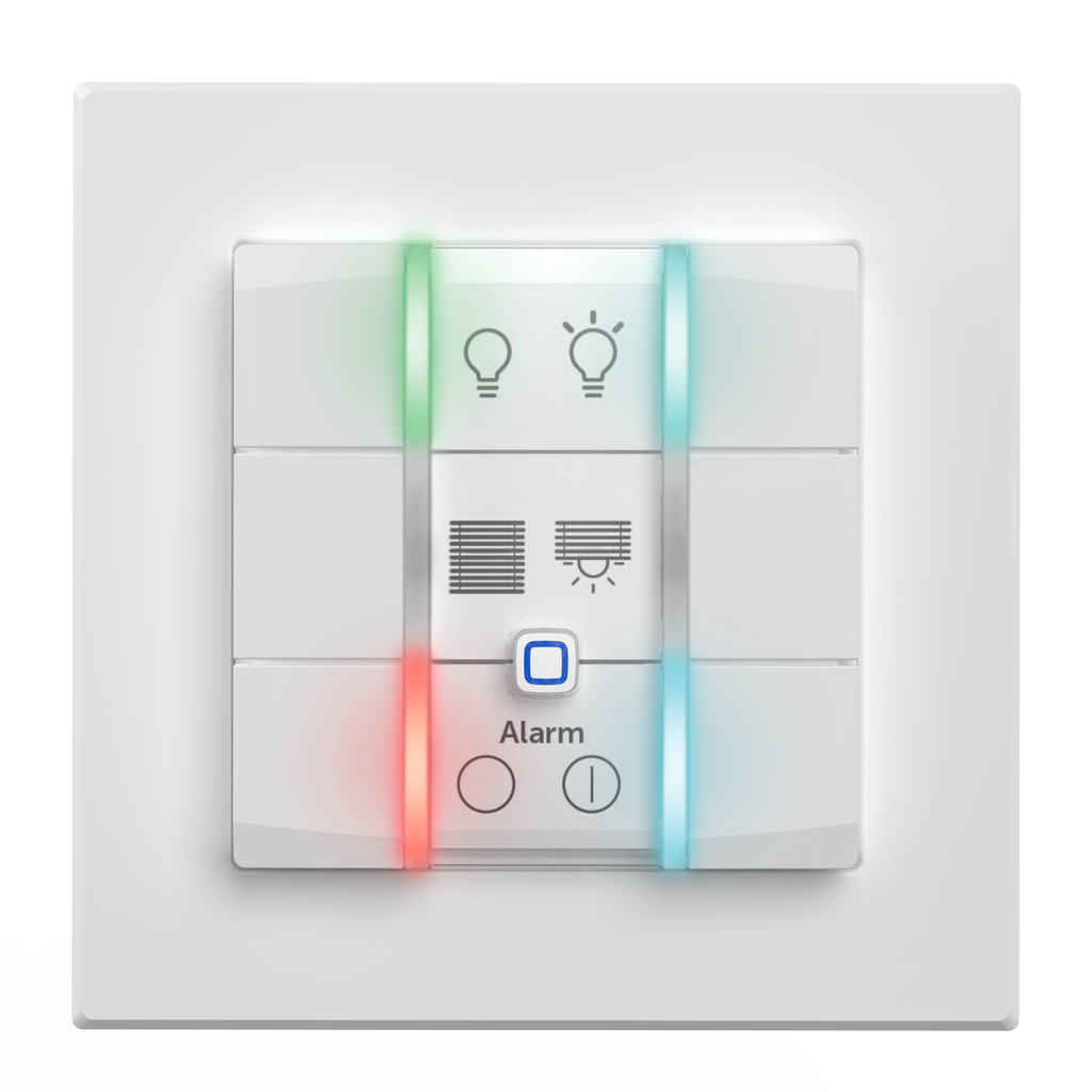 Homematic IP Wall-mounted Remote Control - 6 Buttons, 230 V - HmIP-WRC6-230