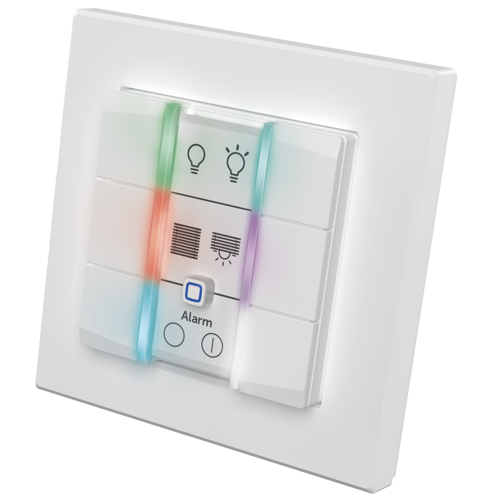 Homematic IP Wall-mounted Remote Control - 6 Buttons, 230 V - HmIP-WRC6-230