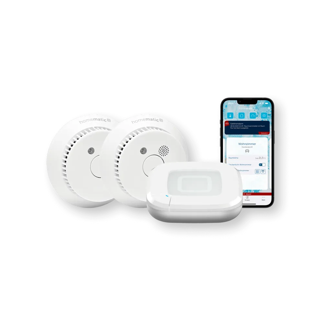Homematic IP Starter Set Smoke Detection