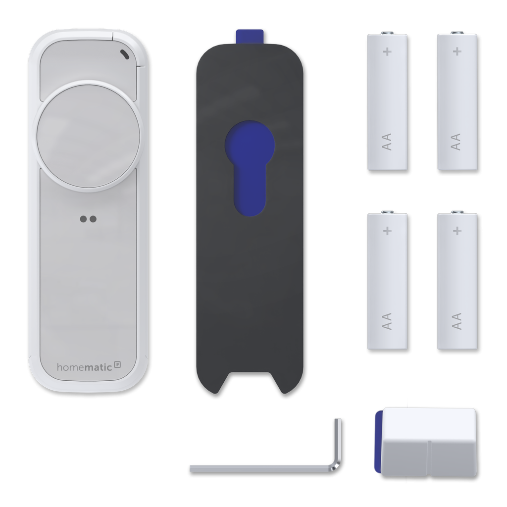 Homematic IP Door Lock Drive – pro, white silver