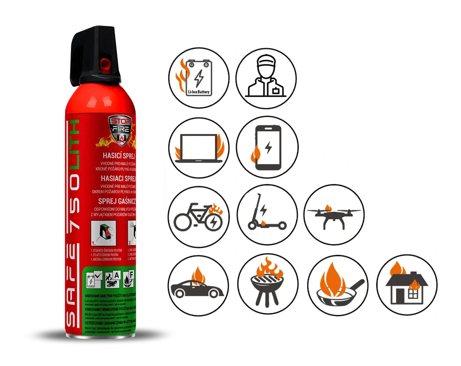 Set SAFE 750 LITH + SAFE 75C