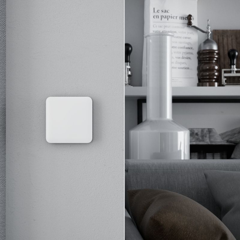 Ajax SoloButton (1-gang/2-way) white
