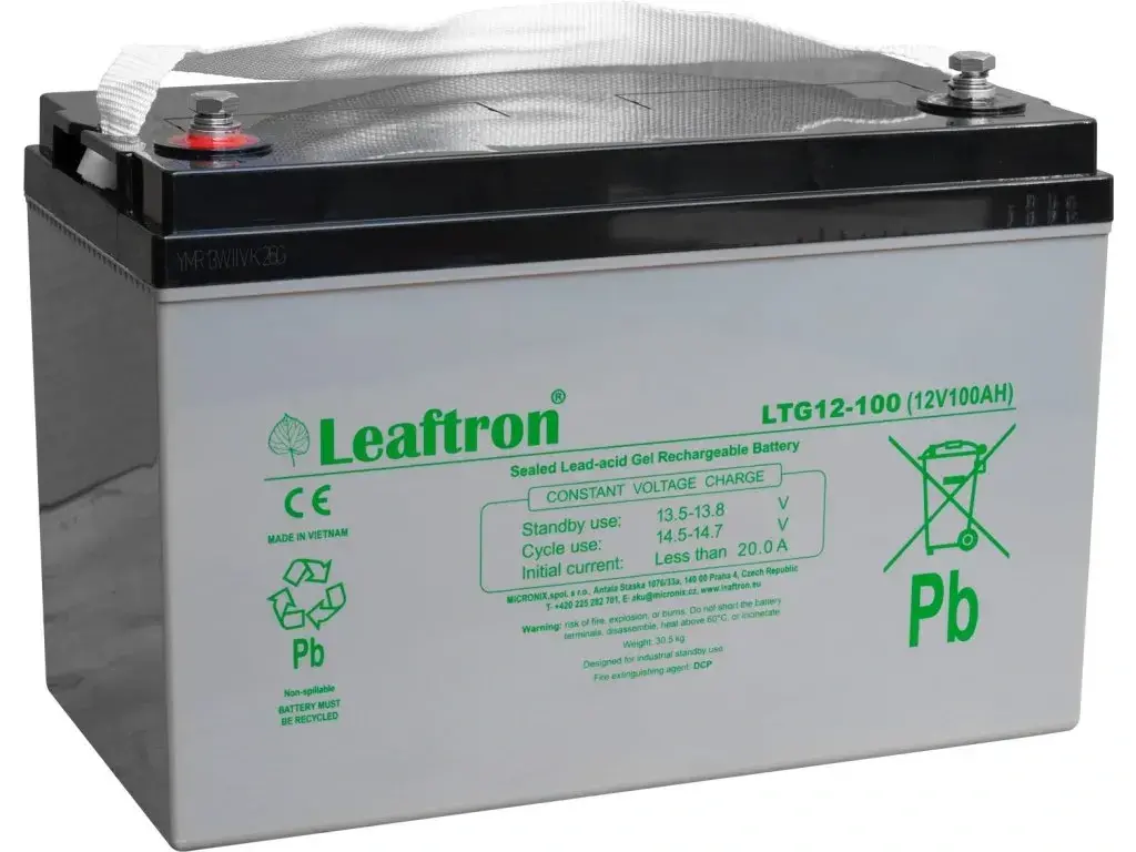 LTG12-100 gelový akumulátor (12V/100Ah)