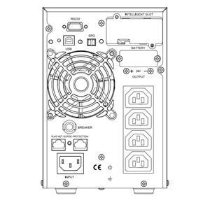 DS-UPS01K24-R/TS/EU/IEC(2YUPS,1YBatt)