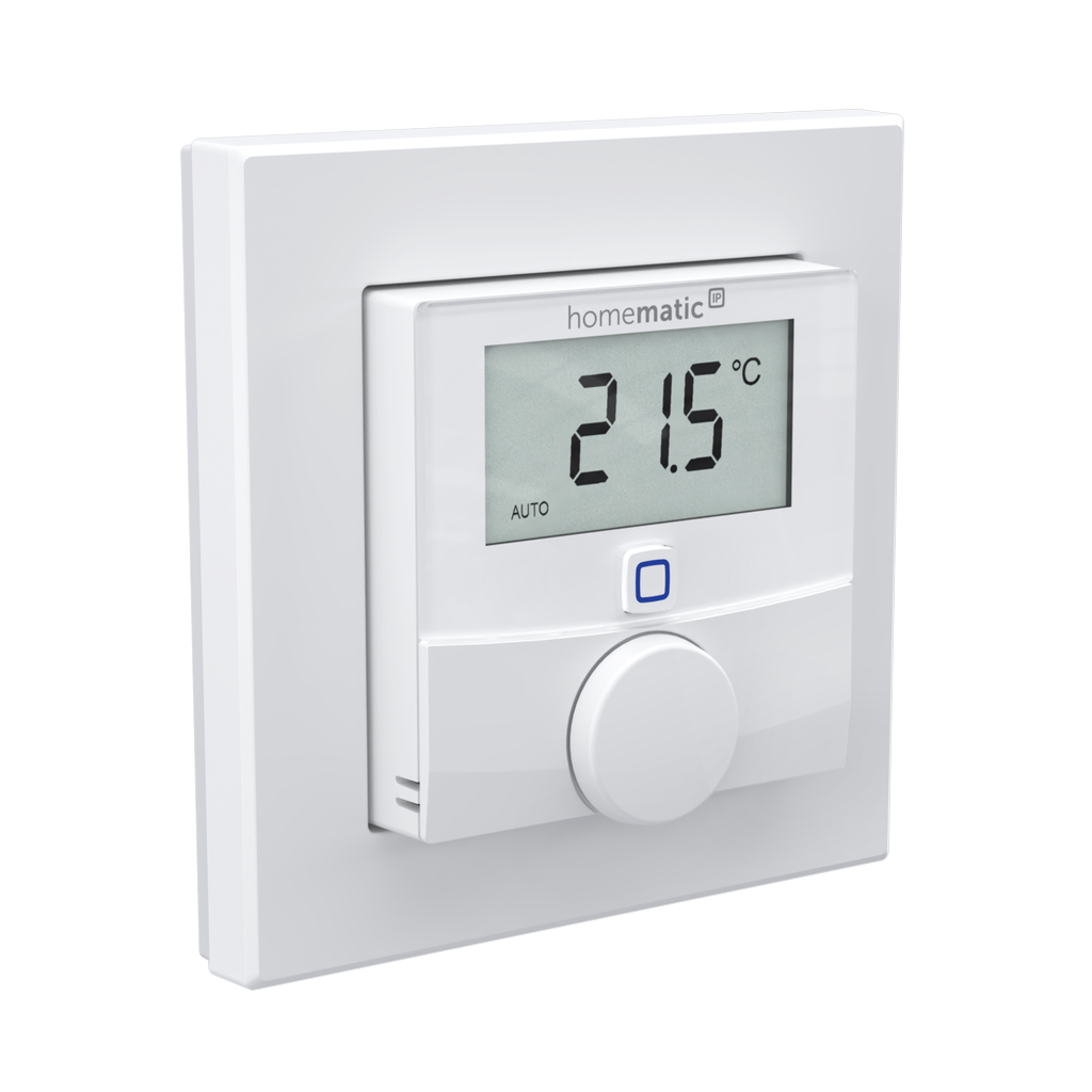 Homematic IP Wall Thermostat with Humidity Sensor