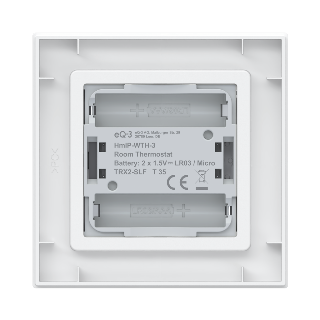 Homematic IP Wall Thermostat with Humidity Sensor
