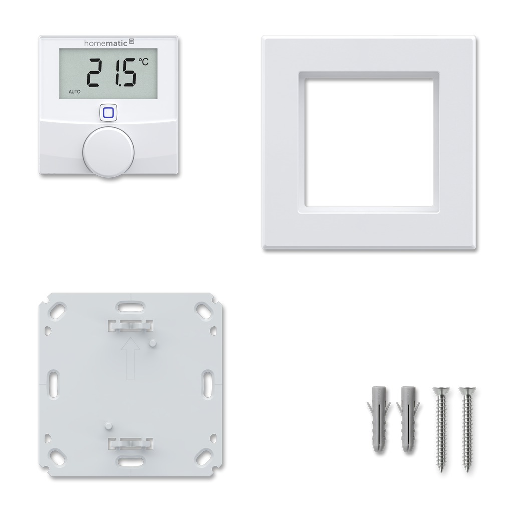 Homematic IP Wall Thermostat with Humidity Sensor